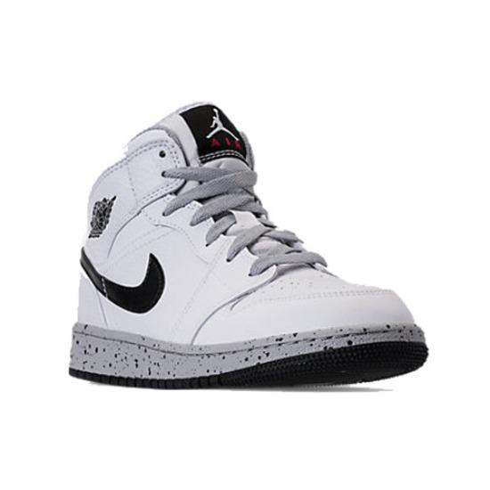 Jordan 1 Retro Mid White Cement - 554725-115