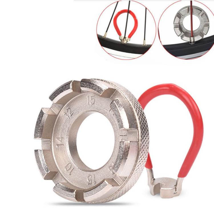 Adjustable Steel Wire Spoke Wrench for Bicycles