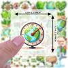 50pcs Stickers DIY Stickers Teacher Reward Stickers For Notebook Luggage Mobile Phone Cup Suitcase Fridge Phone Luggage Laptop