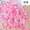 Yantuo 1000g Mixed Packaging Flat Back Pearls Resin Rhinestone Jelly Rhinestones Bulk Abs Loose Pearl for DIY Decoration
