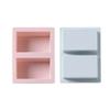 DIY Silicone Soap Mold Square Shape Silicone Mould Cake Molds Handmade Simple Handwork Kitchen Tools Accessories Soap Making