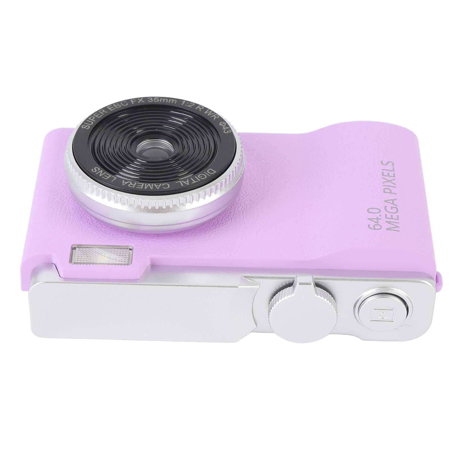 

4K 64MP цифрова камера Компактна компактна камера типу наведи та знімай з 16-кратним цифровим зумом 2,4-дюймовий IPS-екран without TF card