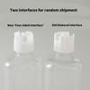 Automatic Refilling Pet Water Bowl Dish Set With 500ml Bottle Removable Tray Anti Tip Base For Small Animals