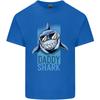 Daddy Shark Funny Fathers Day Unisexs Light Cotton TShirt