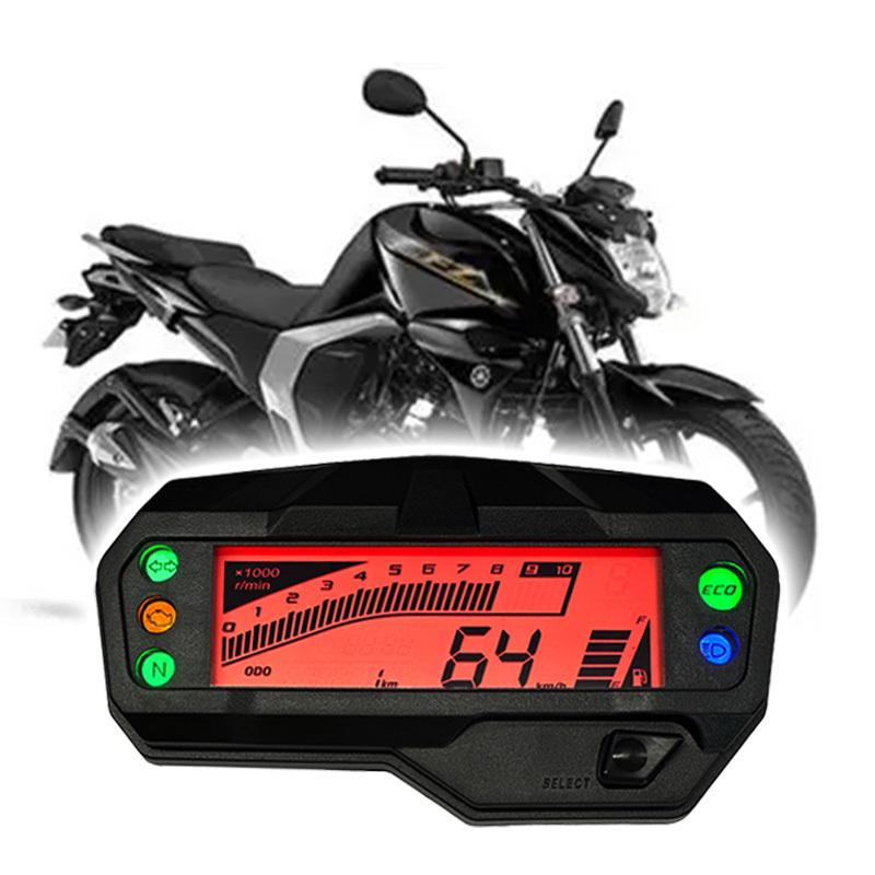 Original Moto Digital LCD Motorcycle Accessories Speedometer Odometer Tachometer Dashboard for Yamaha FZ FI Fzs Fz s 150 2.0 V2