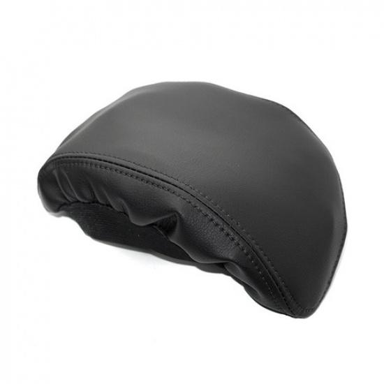 For BMW X1 F48 2016 2017-19 Black Leather Center Console Armrest Box Cover Skin