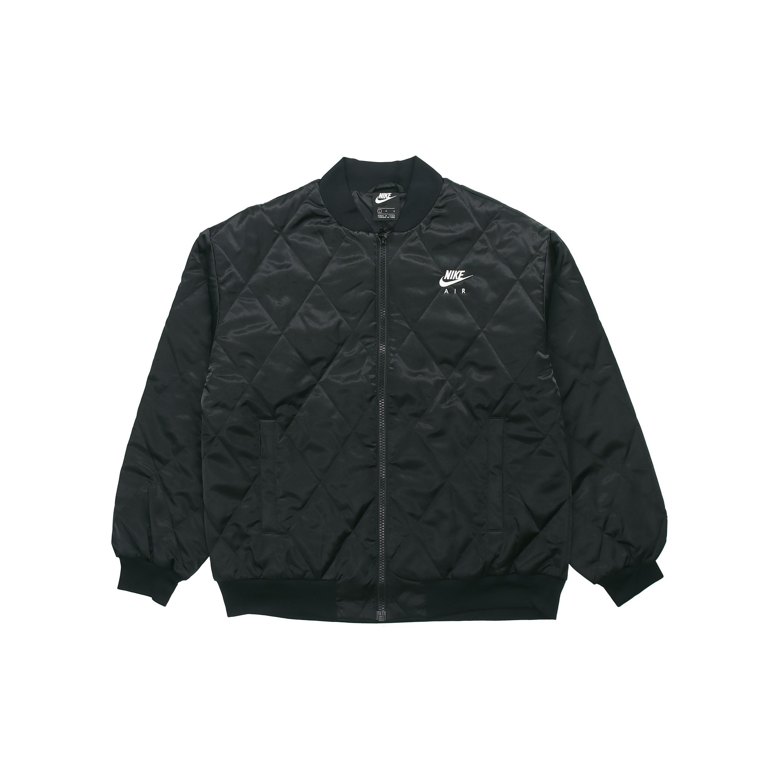 (WMNS) Nike As Nike Sportswear Air Syn Fill JKT Jacket Satn Black Women s BV2878-010 L