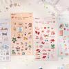 JIAMEI Slow Life Series Kawaii Ins Cartoon Small Pattern Die Cutting Stickers DIY Diary Scrapbook Aesthetic Stationery Stickers