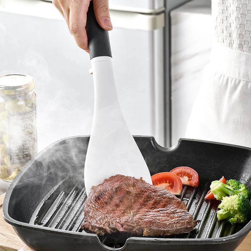 6 PCS Silicone Kitchen Utensils Heat Resistant Non-Stick Cooking Utensils Baking Tools With Storage Matching Hang Tools