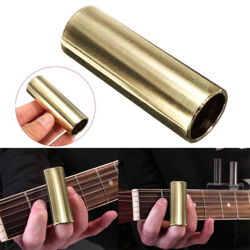 Gitarren-Slide Edelstahl Saiten Fingerrohr Slider für Saiteninstrument Ukulele Teile