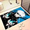 Jujutsu Kaisen Print Rug, Washable Floor Carpet, For Entryway Dorm Laundry Room Office Study, Home Decor Birthday Christmas Gift
