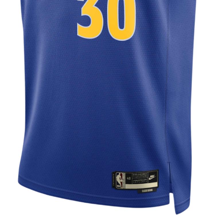 New Nike Nba Golden State Warriors Stephen Curry Dri FIT Jersey DO9446-497