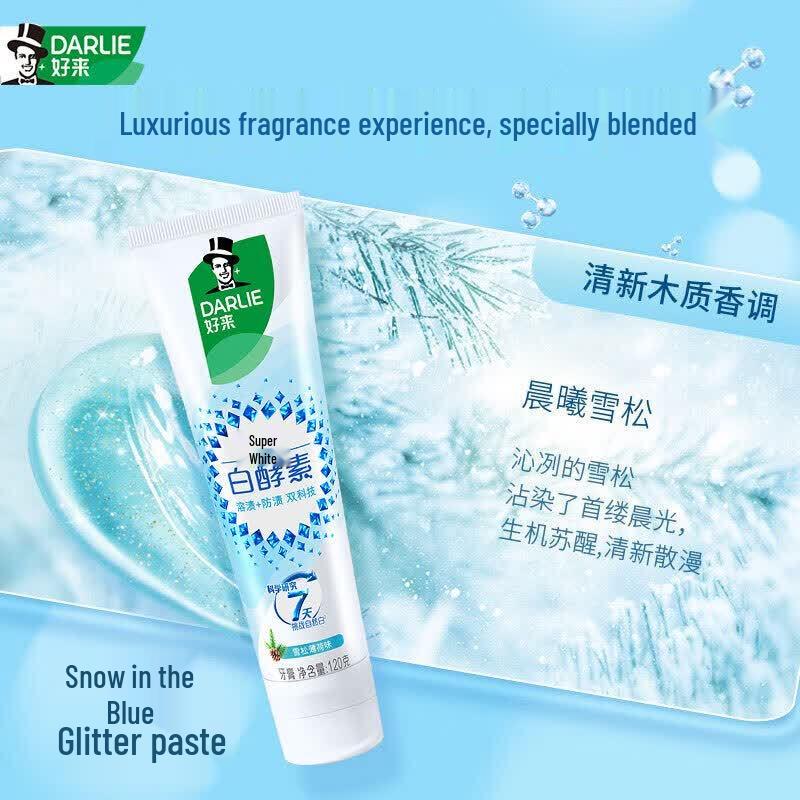 Darlie Whitening Enzyme Morning Cedar Mint Toothpaste 3-Pack