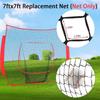 7x7ft Baseball Practice Net Nylon Baseball Replacement Net for Indoor Outdoor Easy Setups Practice Netting Enduring