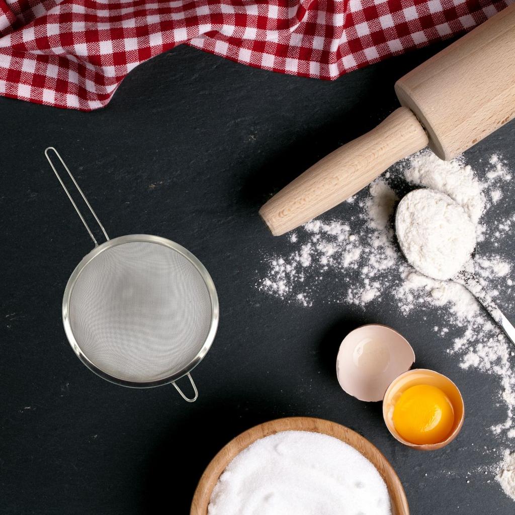 Set 2 strecuratoare din otel inoxidabil 15 cm si 24 cm FM Professional ref. 9983350