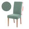1/2/4/6 Pieces Cheap Jacquard Dining Room Chair Cover Spandex Elastic Stretch Slipcover for Kitchen Hotel Banquet Living Room