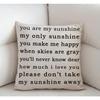 1pc Linen Square Pillow Cover Valentine's Day Gift Sofa Cushion Cover Decoration