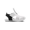 Nike Sunray Protect 2 Low Top Toddler Shoes White Black 943827-100