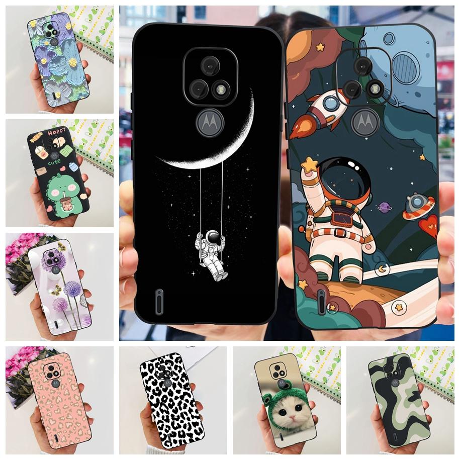 

For Motorola Moto E7 Case Cover Moto E7 Power Fashion Astronaut Fundas Silicone Soft Bumper For Moto E7 Plus E7i E 7 Phone Cases For Moto E7 Plus