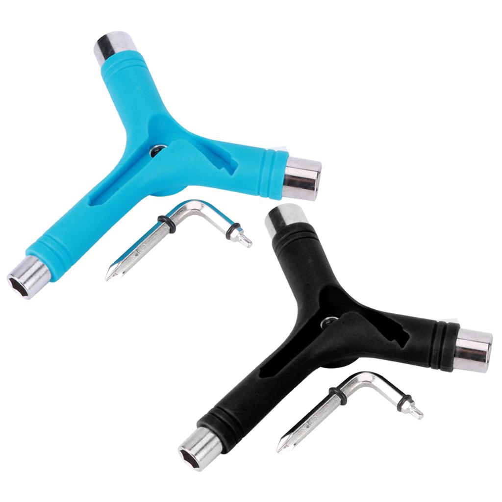 Y Type Multipurpose Five Functions Alloy Steel Wrench Professional Skateboard Tool