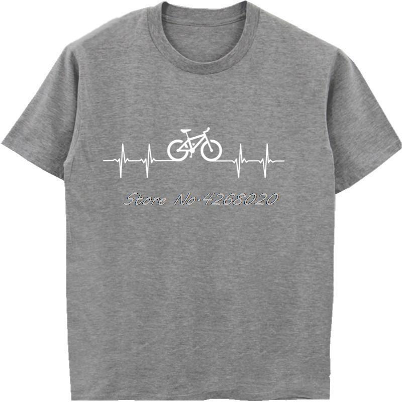 Summer Fashion Hot Sale Men T Shirt Cyclist Biker Biking Cycle Heart Enthusiast Hobby Mens Womens Cotton TShirt Cool Tees Tops