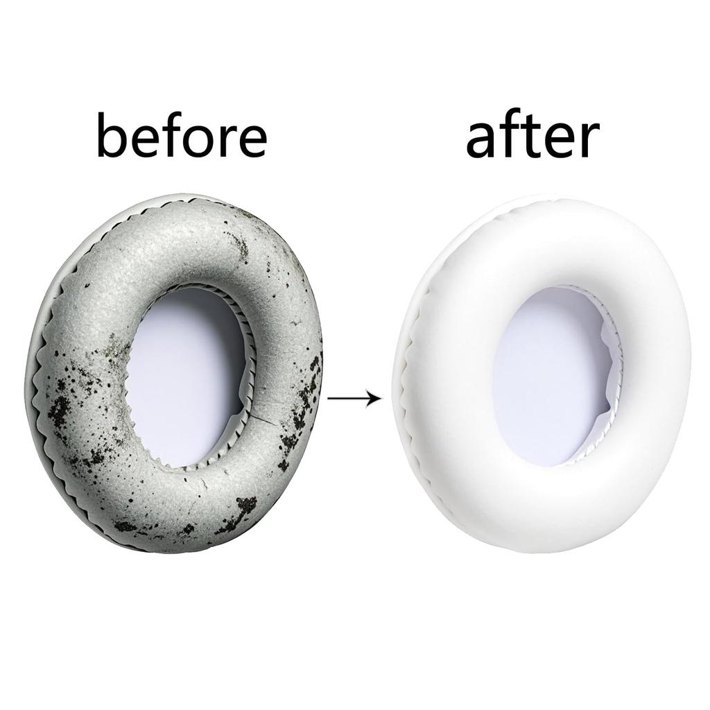 ZMHJY 100mm White Replacement Ear PadsCushions for Headphones (10cm)