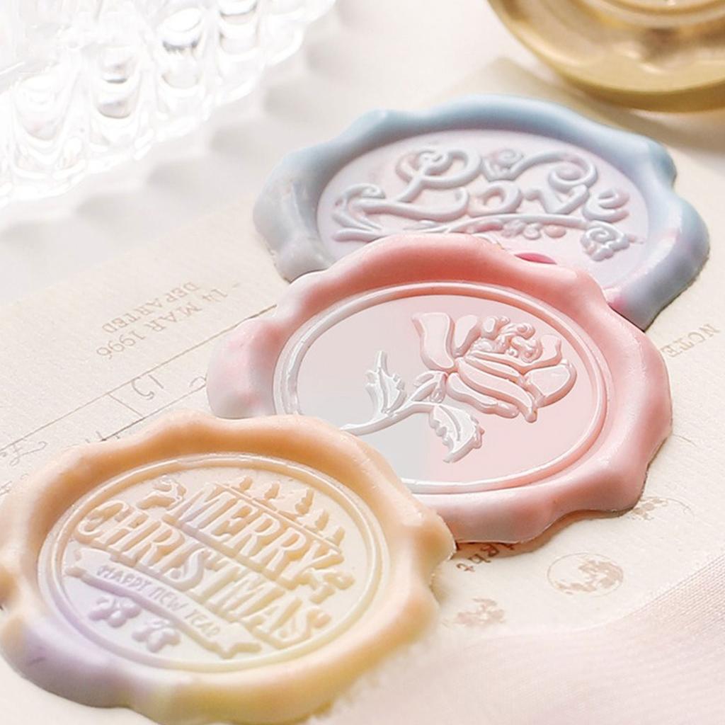 Wax Seal Stamp Head Replacement Emboss Sealing Wax Scrapbooking Stamps Head Brass Sealing Stamp Head Wax Stamp Head Only