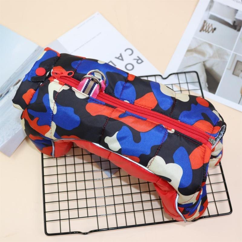 

Бархатная одежда для собак. Утепленная одежда для четвероногих зимой. Теплая ветрозащитная одежда для щенков с плюшевым мишкой на хлопковой подкладке зимой. XS