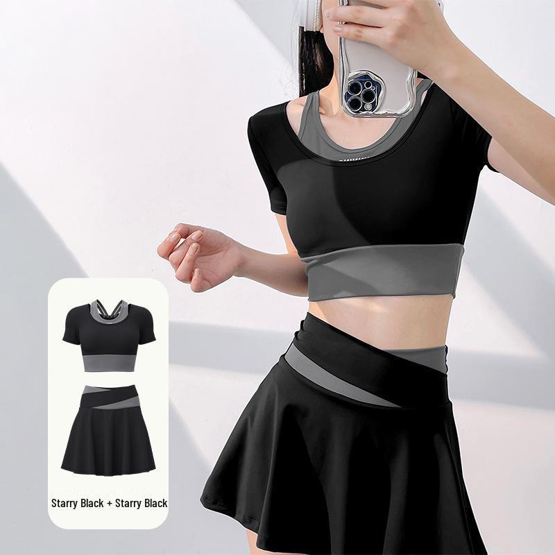 Stylische Anti-Exposure-Yoga-Rock-Shorts für das Training im Freien