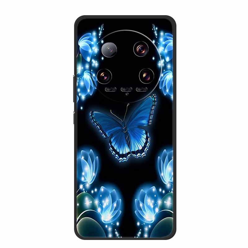 Für Xiaomi 14 Ultra Hülle Tiere TPU Silikon Weiche Rückabdeckung Handyhüllen für Xiaomi14 Ultra Schutz 24031PN0DC Coole Hülle