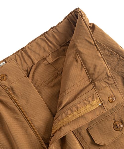 Waildeubeuligseu Cms Belted Utility Shorts (Mustard)