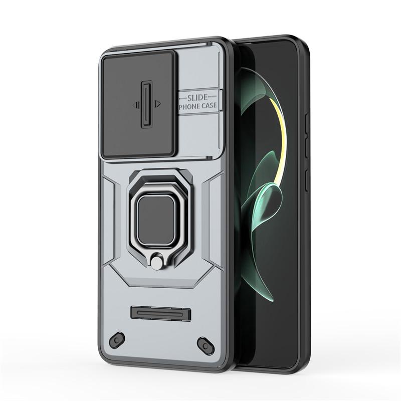 For Xiaomi 13T Pro 5G Case Slide Camera Phone Case Xiaomi 13T Pro 5G Luxury Armor PC Shockproof Silicone Protecctive Back Cover