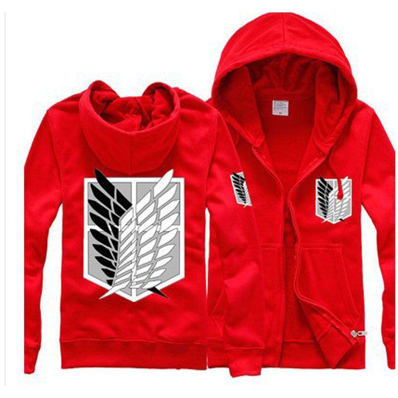 Premium Quality Anime Attack On Titan Men's Fit Hoodie Coat Perfect For Any Occasion