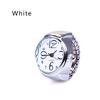 Ring Watches Unisex Lady Girl Steel Round Elastic Quartz Finger Ring Watches Couple Accessories