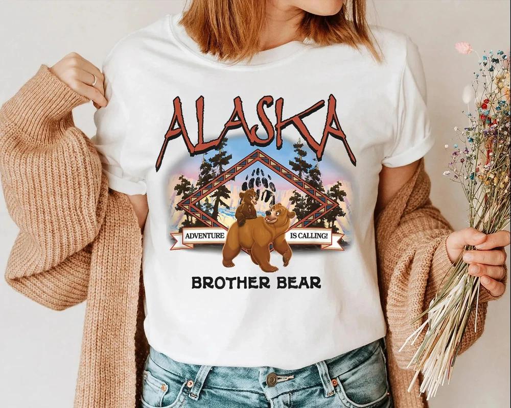 Kenai Koda Alaska Adventure Calling Shirt  Brother Bear Shirt S