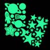 Glow In Dark Home Decoration Stars Dots 3D Luminous Decal Fluorescent Bubble Sticker Wall Art
