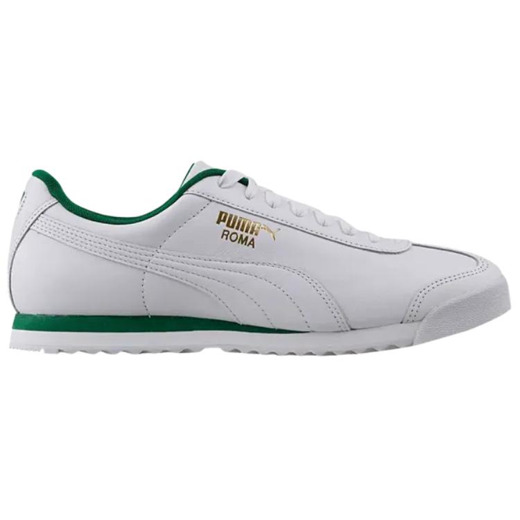 Puma Roma Classic White Amazon Green Men Sneakers 365598-03