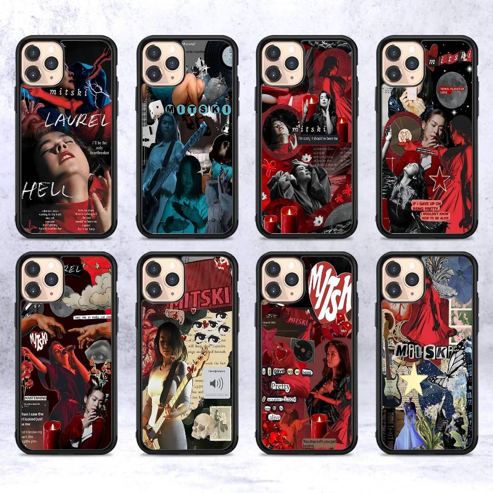 Singer M-Mitski Phone Case For Iphone 16 15 14 13 12 11 Pro Max Plus Shockproof TPU+PC Hard Case