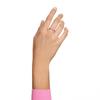 Swarovski Matrix Round Cut Fashion Cubic Zirconia Rhodium Plated Ring Women ring 5658855