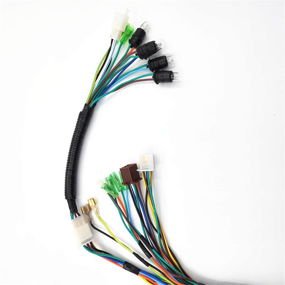 Complete Main Wiring Harness For Gy6 Taotao 139Qmb Chinese Scooter Moped 50Cc