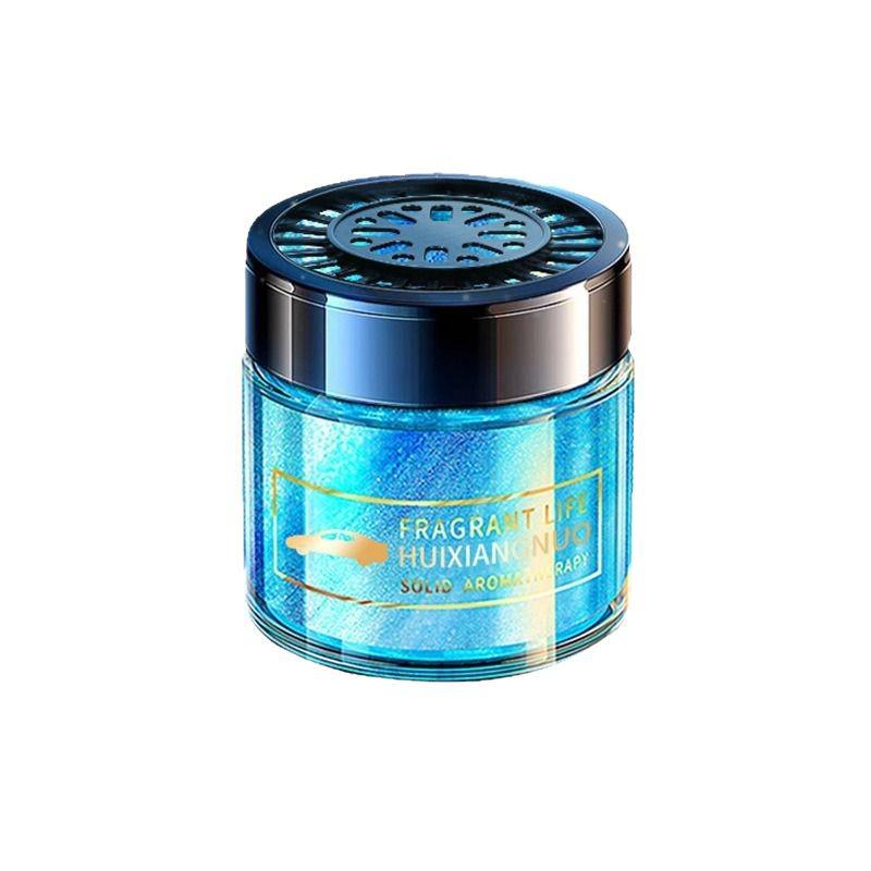 Gardenia Scent Car Air Freshener Balm - High-End Quicksand Solid Deodorizer for Home and Vehicle