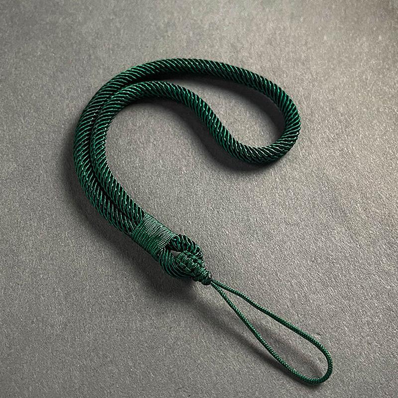 Mobile Phone Lanyard Short Wrist Rope Reinforced Color Matching Hand-Woven Pendant Female Male Accessories Anti-Loss Lanyard