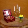 1PC Mini Jewelry Display Manager Travel Jewelry Box Home Mini Furniture Decoration Sofa Water Dispenser Cute Retro Birthday Gift