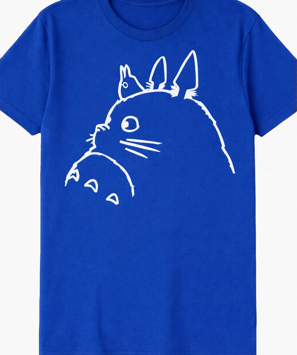 Малыш Studio Ghibli Мой сосед Тоторо Синяя футболка аниме 4T XXL