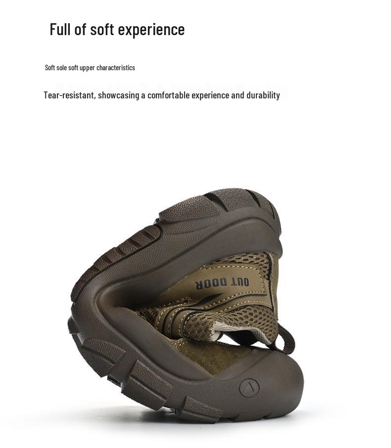 Lichte Heren Mesh Wandelschoenen - Zomer, Ademend, Zachte Zool, Casual Sport Buitenschoenen