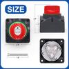 1-2 Off Disconnect Switch Power Fail Kill Switch Waterproof RV ATV Vehicle Master