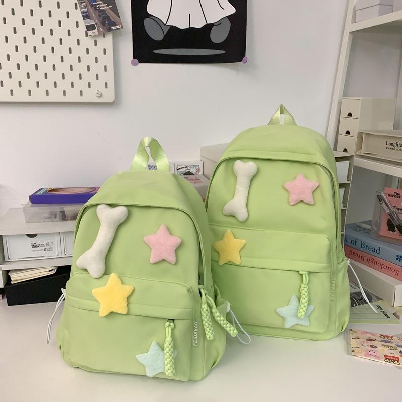 schoolbag schoolbag girls junior high school high school students simple popular backpack lightweight college style girl backpack