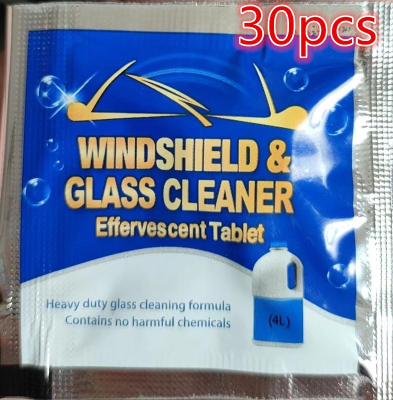 100/10pc Solid Cleaner Car Windscreen Cleaner Effervescent Tablet Auto Wiper Glass Solid Cleaning Concentrated Tablets Detergent