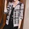 Women's Chiffon Baseball Jacket - Summer 2026 - Printed Long Sleeve Loose Sun Protection Shirt/Cardigan
