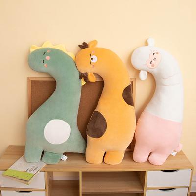 Cute Ajiu Sleeping Pillow Cartoon Plush Toys Home Dinosaur Bed Sofa Leg Doll Gift